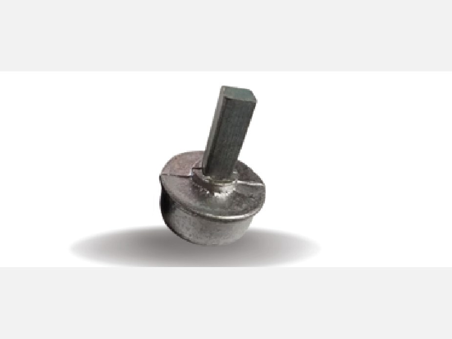 Bucha com pino alumínio (2", 2.1/2")