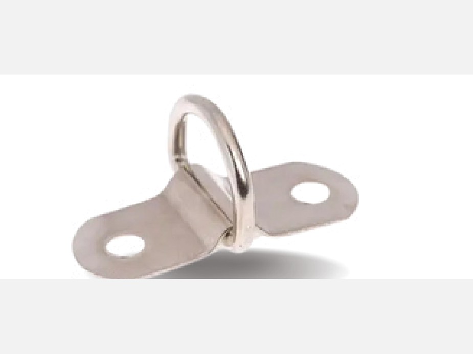 Pitão dois furos inox